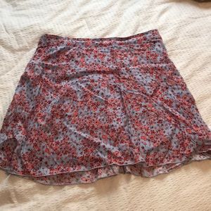 Blue and Orange skirt